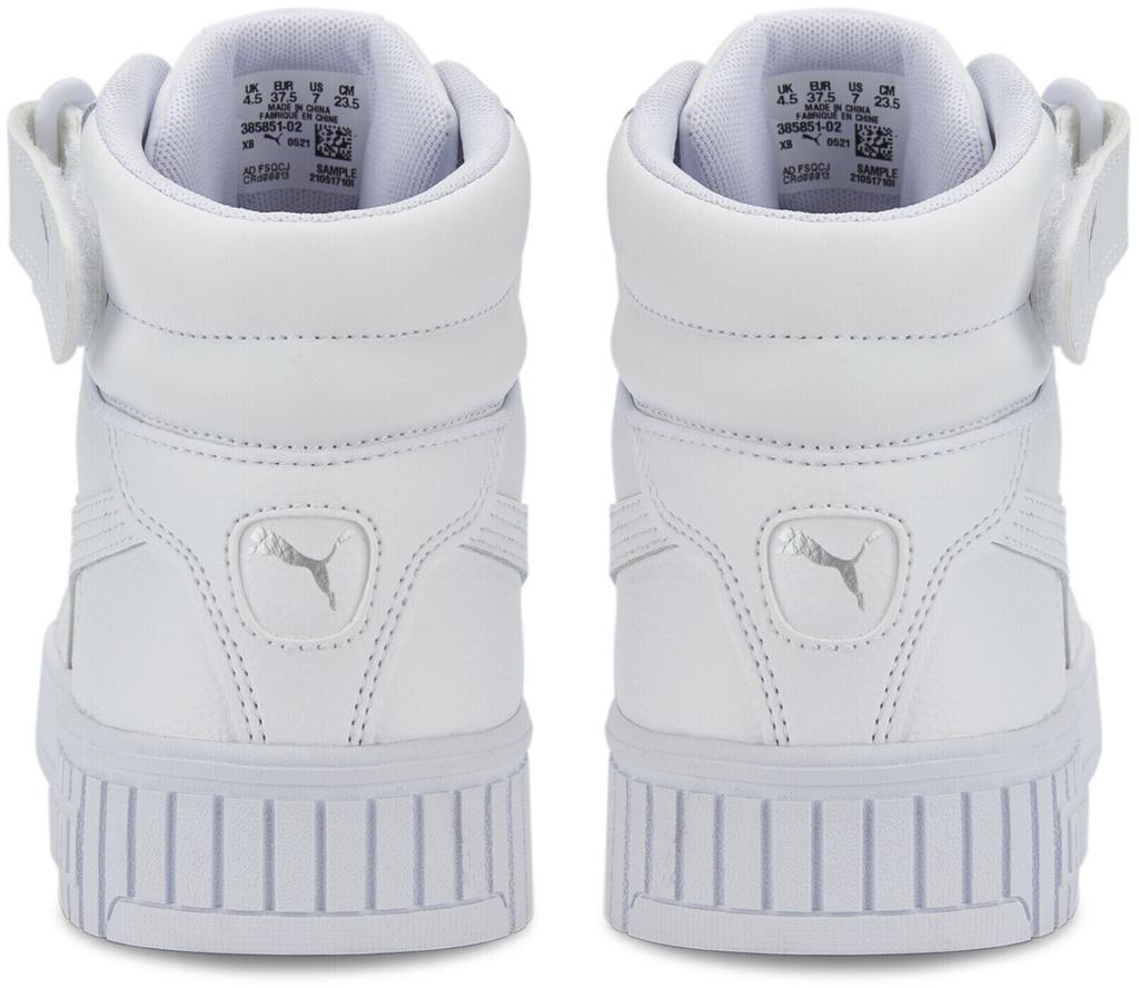 Женские кроссовки Puma Carina 2.0 Mid белый/белый