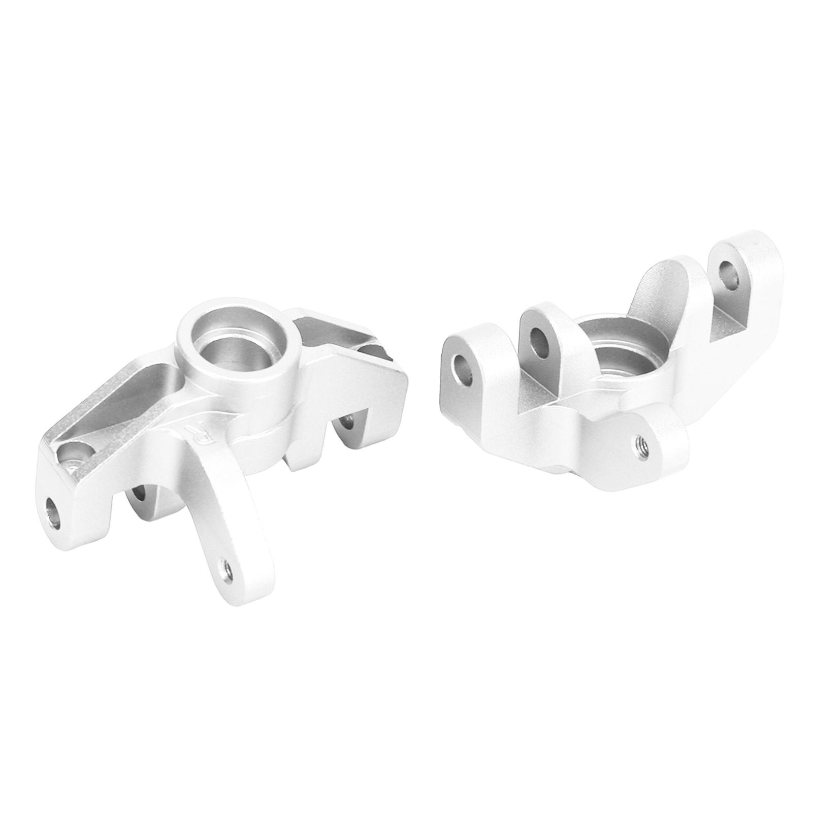 

2pcs RC Steering Cup Professional Aluminum Alloy Steering Cup for LOSI Hammer Rey U4 Rock Racer 1 10 RC Car Silver срібний