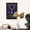 Flux Capacitor Metal Sign - Back To The Future Modern Tin Decorative Plaques, Office Store Pubs Club Art Decor