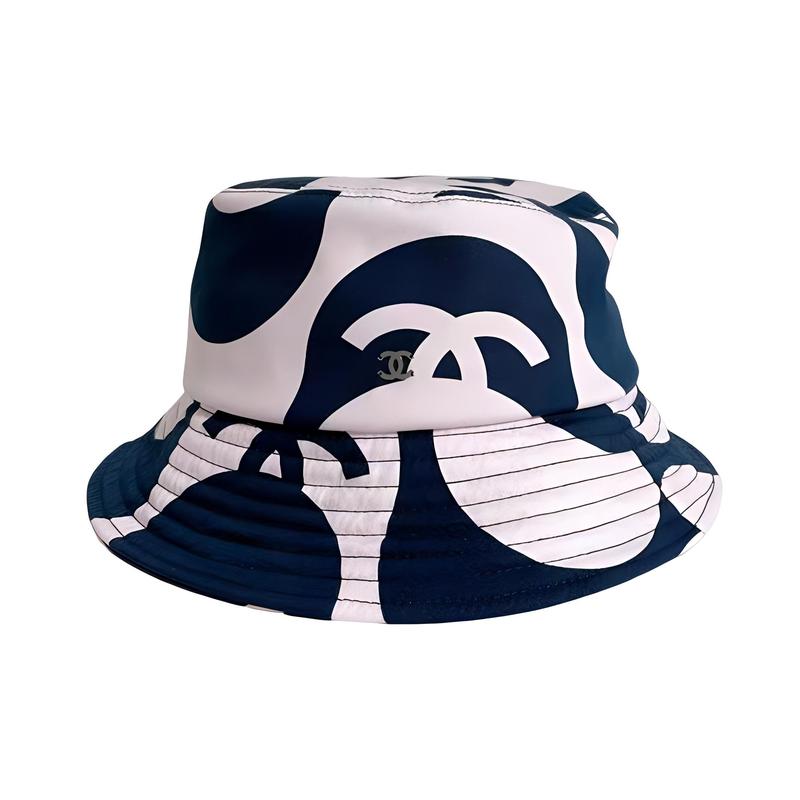 

CHANEL Logo Jacquard - Bucket Hat Women s Pink/Black