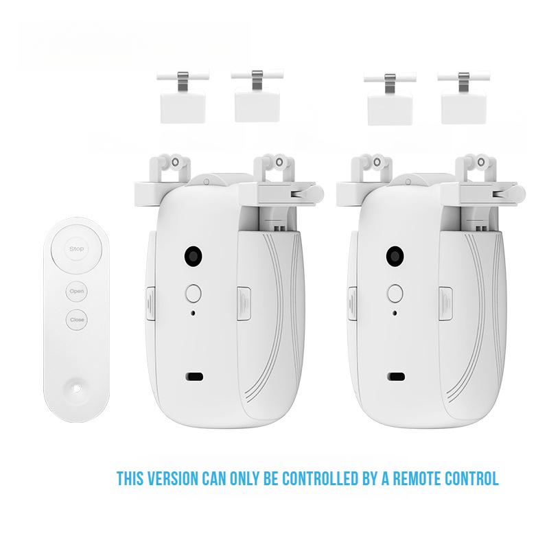 Intelligenter automatischer Vorhangöffner, Hochleistungs-Vorhangrobotermotor, geeignet für römische Stangen, T-förmige/U-förmige Schienen