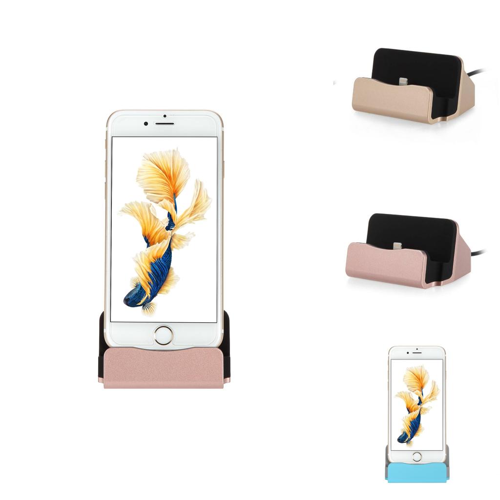 Type C Fast Charging Stand Pd 15w Plastic Phone Dock For Iphone Android Desktop Organizer Home Office