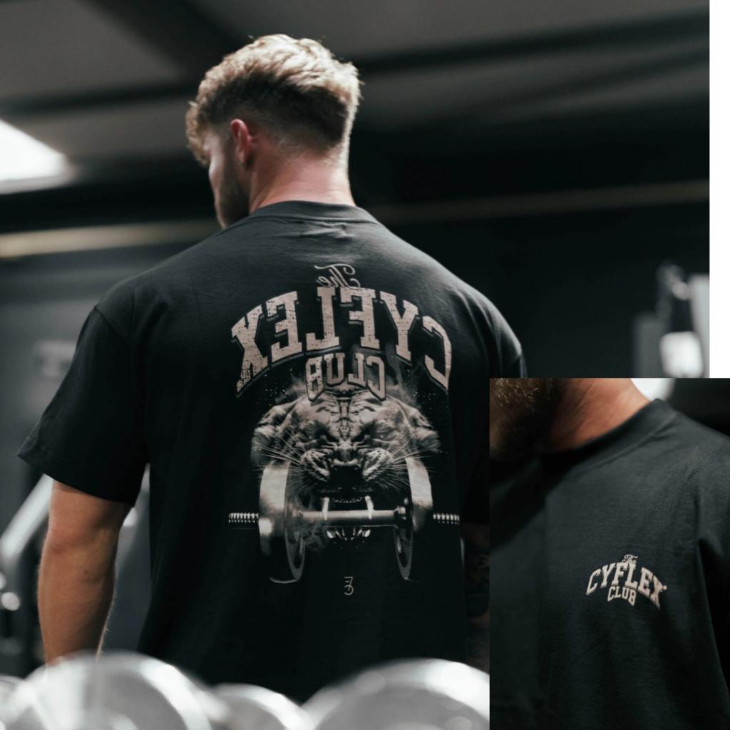 Iconic Oversized Gym Fitness Training Gym Leisure TShirt Mens and Womens Luxury Brand Top 2026 New Art