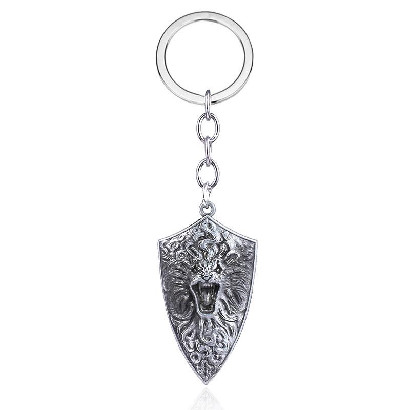 Dark Souls Shield Keychain Metal Collectible Gift For Gamers And Fans