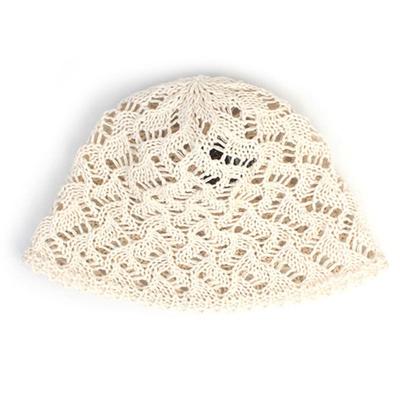Universal Chemistry Wave Knit Elfenbeinfarbener Fischerhut