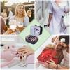Double Layer Nail Polish Storage Bag 30 Grids Large Capacity Essential Oil Organizer Bag PU Leather Waterproof Nail Care Kit Bag