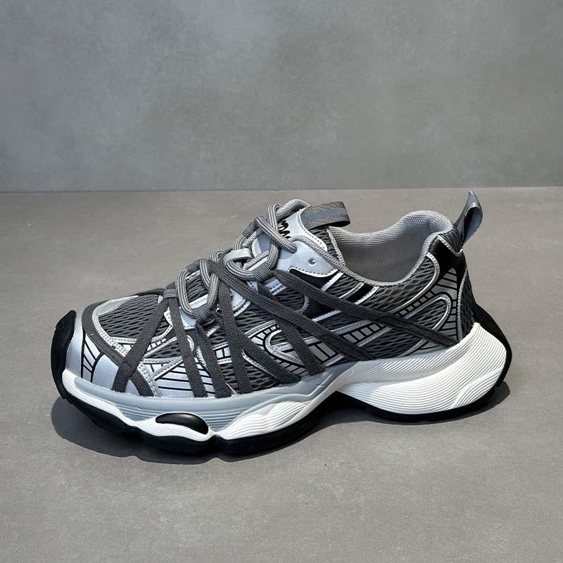 Platform dad shoes new comfortable breathable mesh soft sole casual