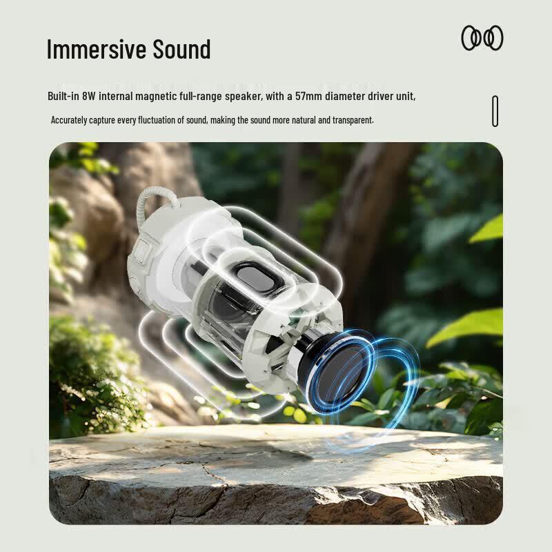 Newman PBS005 Multifunction Outdoor Bluetooth Speaker with Camping Light (CN Version)