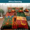 African Print Bedding Sets Bed Sets Duvet Cover Set Pillow Covers Luxury Bohemia Decoration Textile Bohemian Style NO Bed Sheet