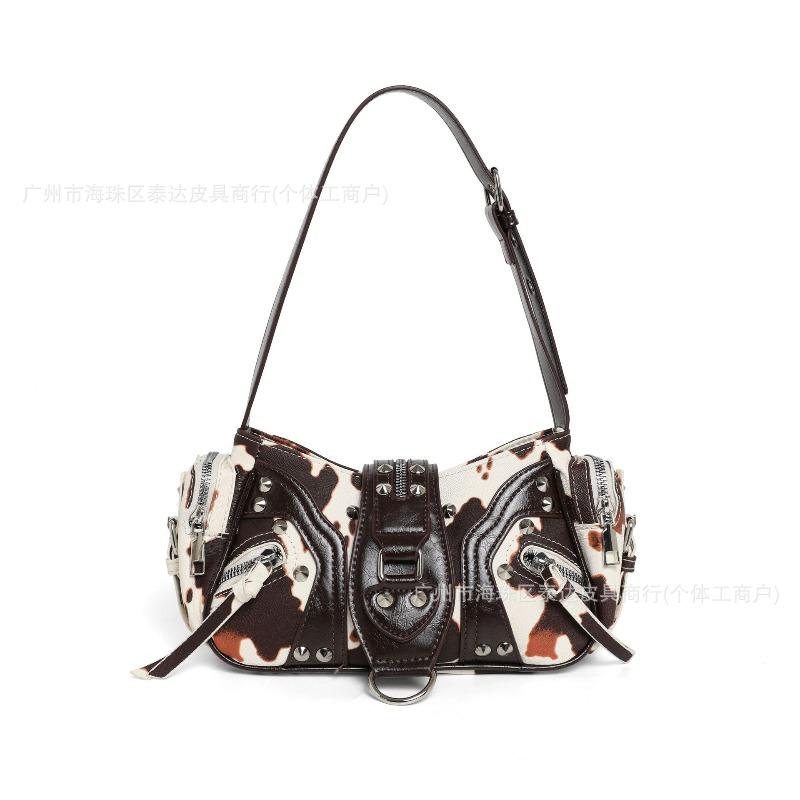 Black Locomotive Bag Women's Yk Wind Underarm Bag High-end Messenger Women's Large Capacity Single Shoulder New Model