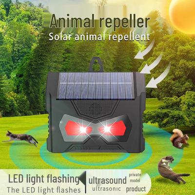 Cross-border Solar Ultrasonic Mouse Repeller with LED Strobe