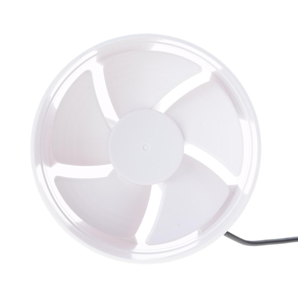4'' Duct Fan 220V 110V Air Extractor Silent Inline Ventilator for Home Bathroom Kitchen Exhaust Ventilation