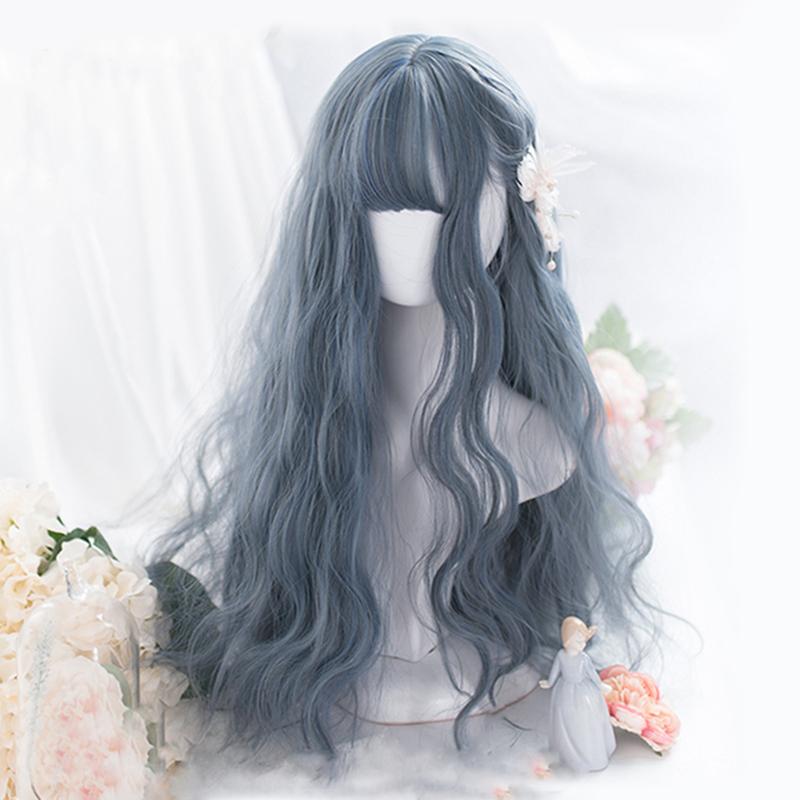 

LUPU мужской парик Лолита аниме короткие парики для косплея для мальчика синтетический хвост с хвостом искусственные накладные волосы серо-белый термостойкое волокно