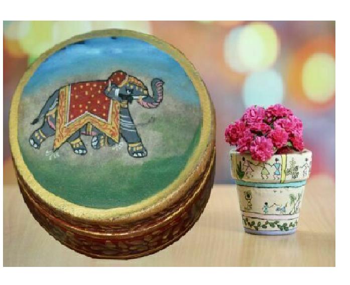 Khanjeera Tambourine Dufli – Goat Skin Hand Drum for Adult Dance Performance Style