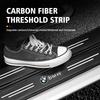 Car Door Carbon Fiber Sill Protector Stickers Trunk Threshold Anti Scratch For BMW X3 X5 M5 M3 E46 E90 E60 F10 E39 F30 E36 G30