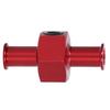 Fuel Pressure Gauge Adapter T Shape 3Celsius8in Hose Port 1Celsius8in NPT Fitting   Auto Parts