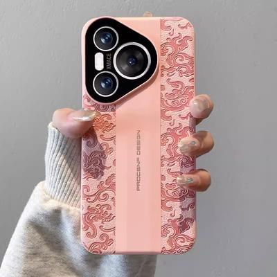 Huawei Mate70pro Transformé Instantanément en Coque de Téléphone Portable Porsche Adapté pour P60 Motif Dragon Magic7 Coque de Protection contre les Chutes