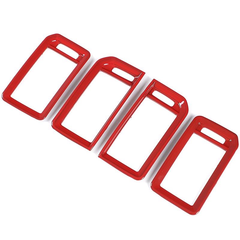 For Nissan Frontier -2024 ABS Car Central Control Air Outlet Frame Trim Sticker Protection Decorative Cover Car Accessories