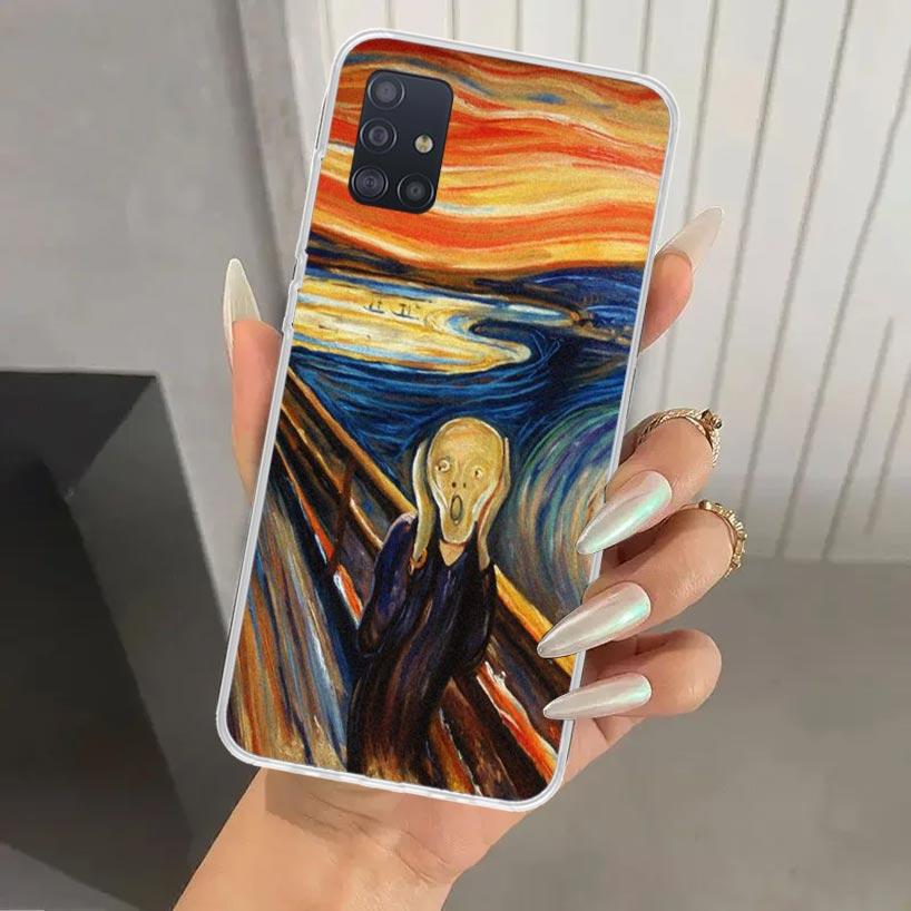 Van Gogh Oil Art Painting Phone Case for Samsung Galaxy A52 A32 A22 A12 A02S A50S A30S A10S Note 20 Ultra 10 Plus S10 A31 A20 A7