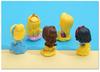 Set of 6 Adorable PVC Anime Princess Figurines for Desktop Decoration