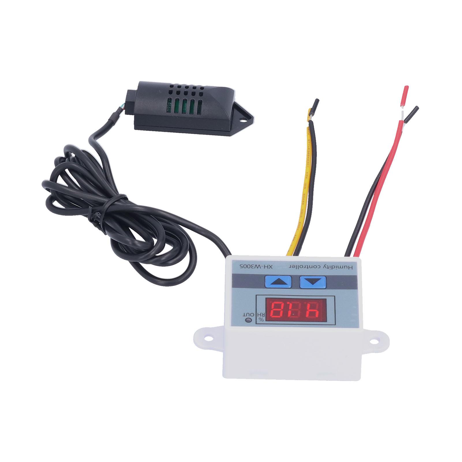 

Digital Humidity Controller High Accuracy Flexible Microcomputer Humidity Control Switch for Greenhouse Mushroom Grow