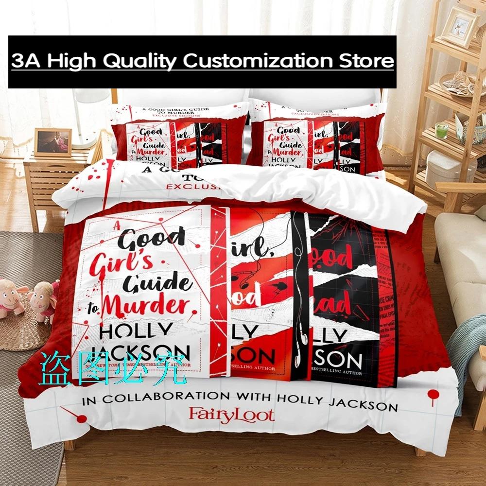 

Comforter A Good Girls Guide To Murder Bedding Set Single Twin Full Queen King Size Bed Set Aldult Boy Bedroom s Bed Sheet 5 Comforter (quilt)-EU Single(135*200cm)3pcs