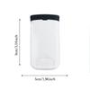 4X Magnification Pocket Magnifying Glass Drawable Design Rectangular Shape Small Magnifier Portable Lighted Magnifier