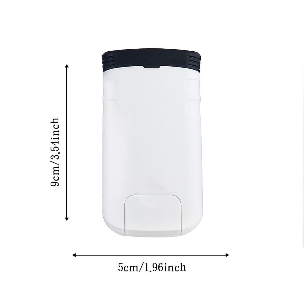 4X Magnification Pocket Magnifying Glass Drawable Design Rectangular Shape Small Magnifier Portable Lighted Magnifier