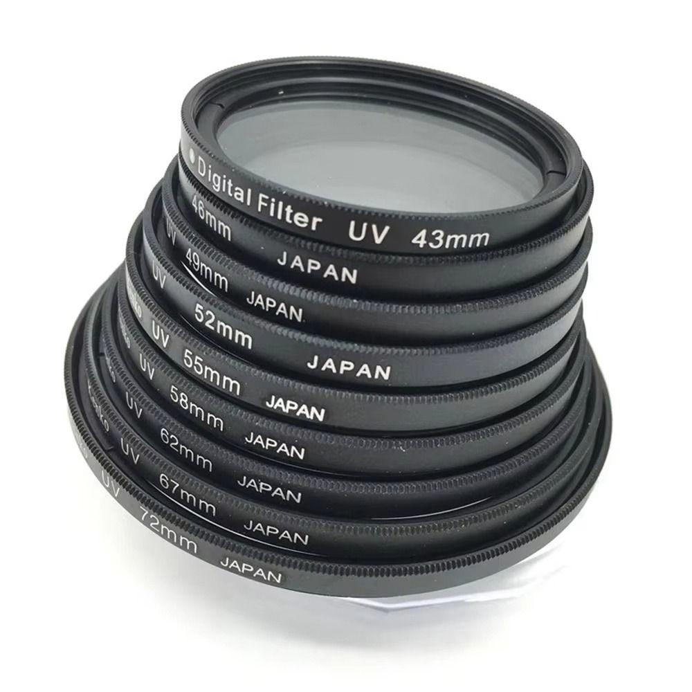 1Pcs 37/40.5/43/46/49/52/55/58/62/67/72/77/82mm Camera Lens  for Canon DSLR SLR Camera