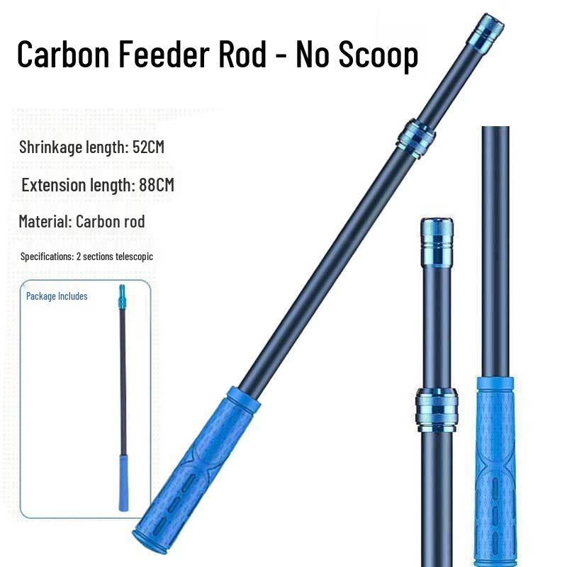 Long-Distance Casting Bait Spoon: Compact Feeder for Precise Wild & Rock Fishing