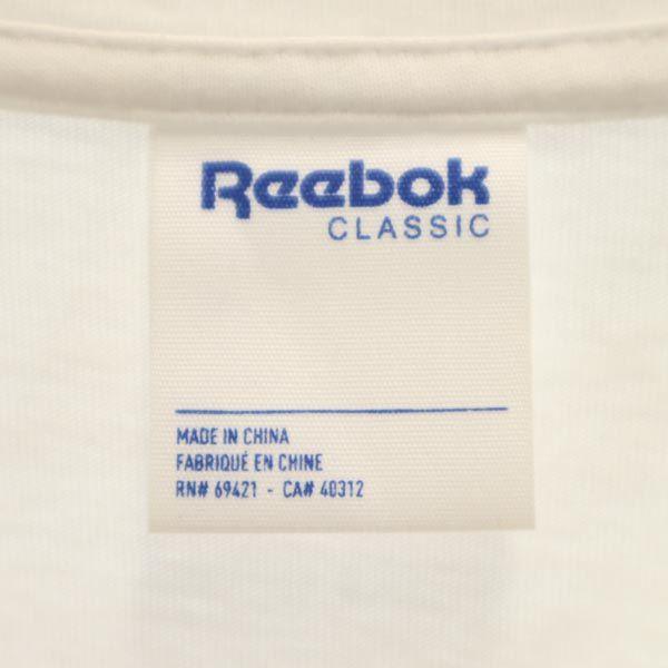 Reebok HAVE A GOOD TIME Long sleeve T-shirt S White system Ron T Men's Used