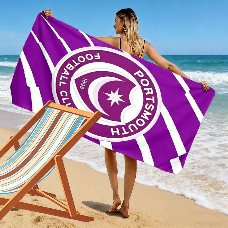 Portsmouth Beach Towel, Large Soft Quick Dry Towel for Beach Camping Swimming