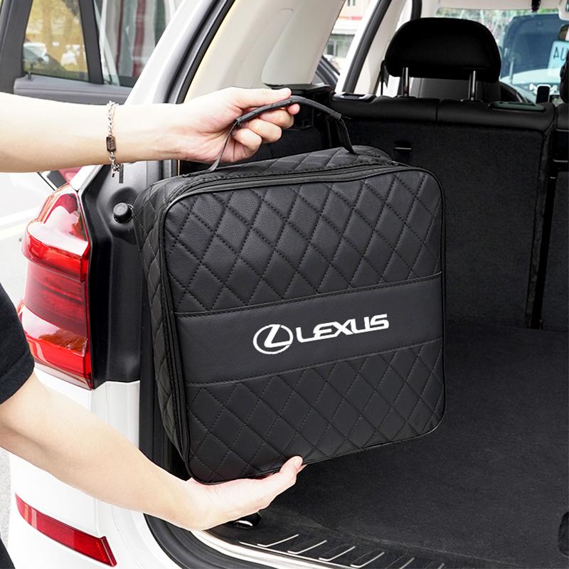Auto Innenraum Aufbewahrungsbox Ladepistole Ledertasche Zubehör für Lexus LS LC RZ IS350 ES300 GS350 CT200h GX460 LX570 RX500h