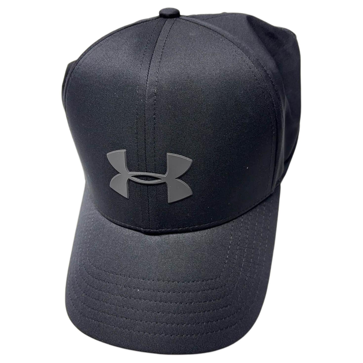 Under Armour Simple Casual Comfortable Polyester Duckbill Cap Unisex caps Black 1369781-001 ONE SIZE