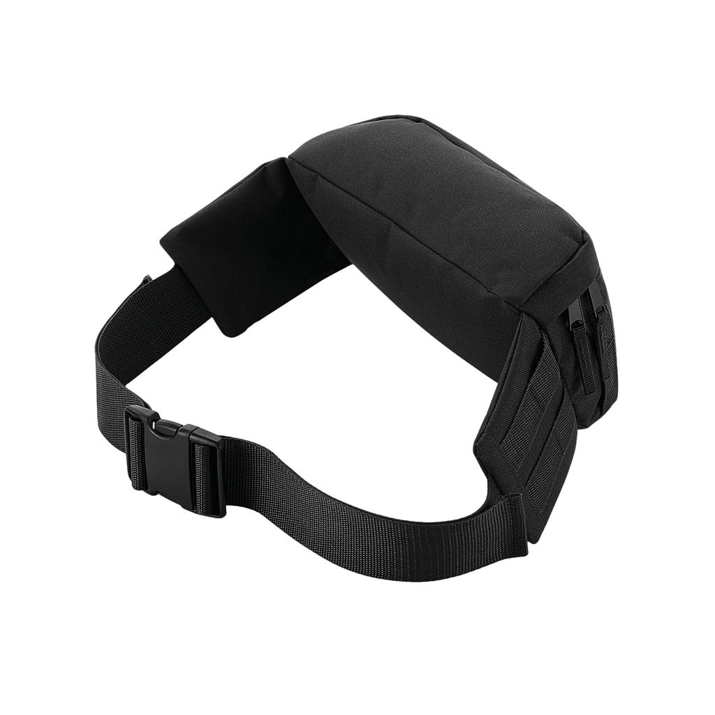 Bagbase Nero O Grigio Microfibra Marsupio Soldi Cintura Marsupio