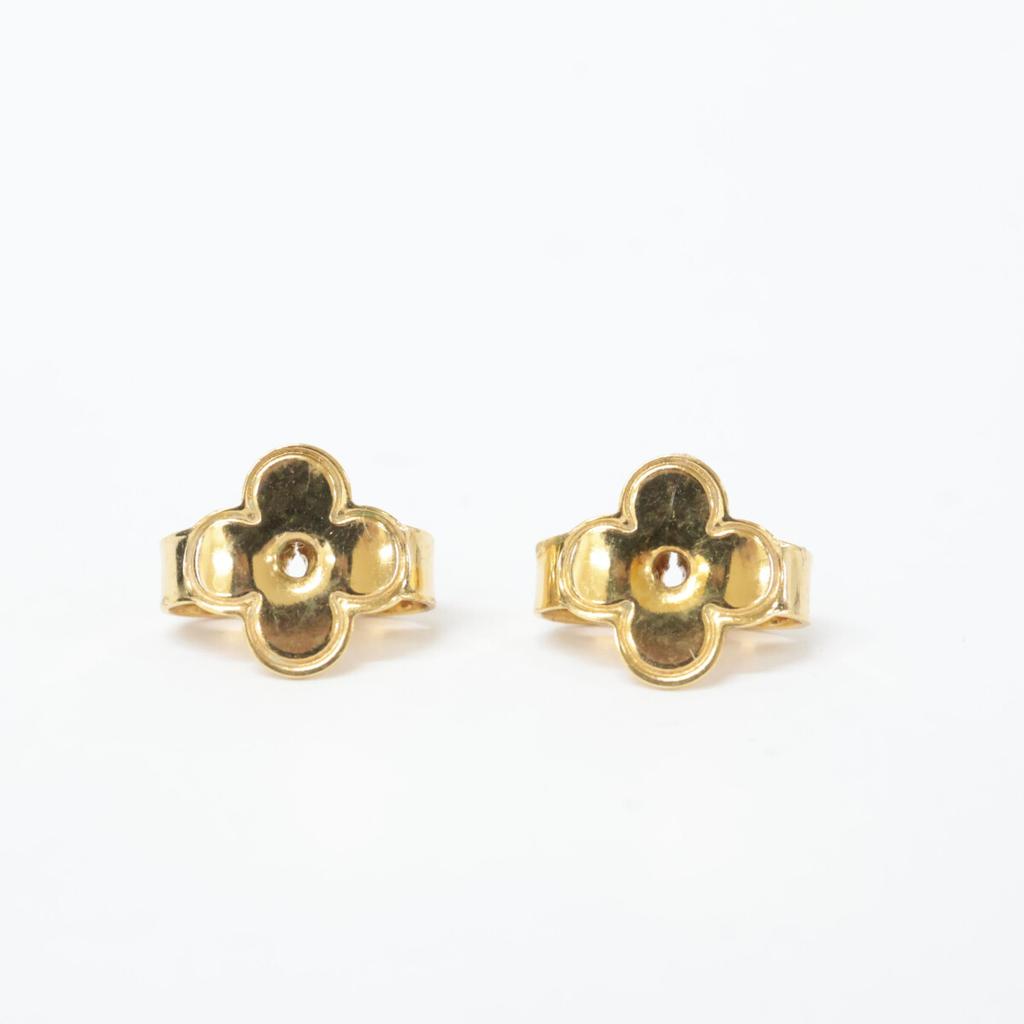 LOUIS VUITTON [Good Condition] M64859 Blooming earring goldUsed