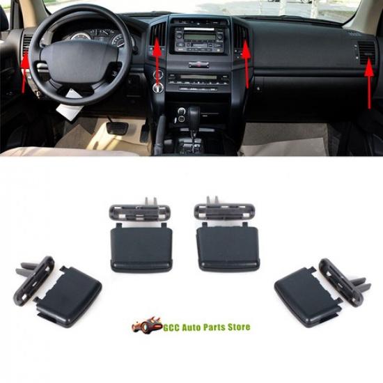 Front Chenter Air Vent Outlet Tab Clip For Toyota Land Cruiser FJ200 2008-2017