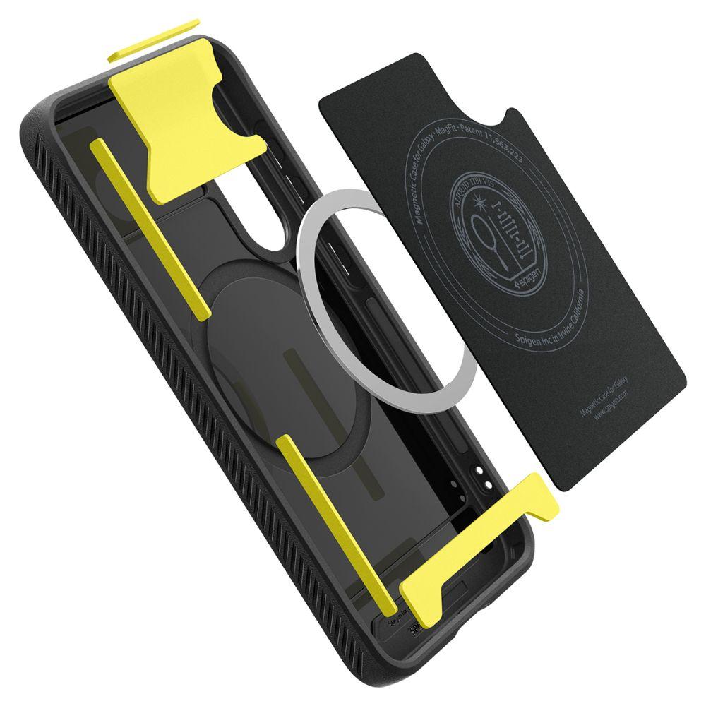 Spigen Rugged Armor Mag Magsafe Galaxy S25 Matte Black