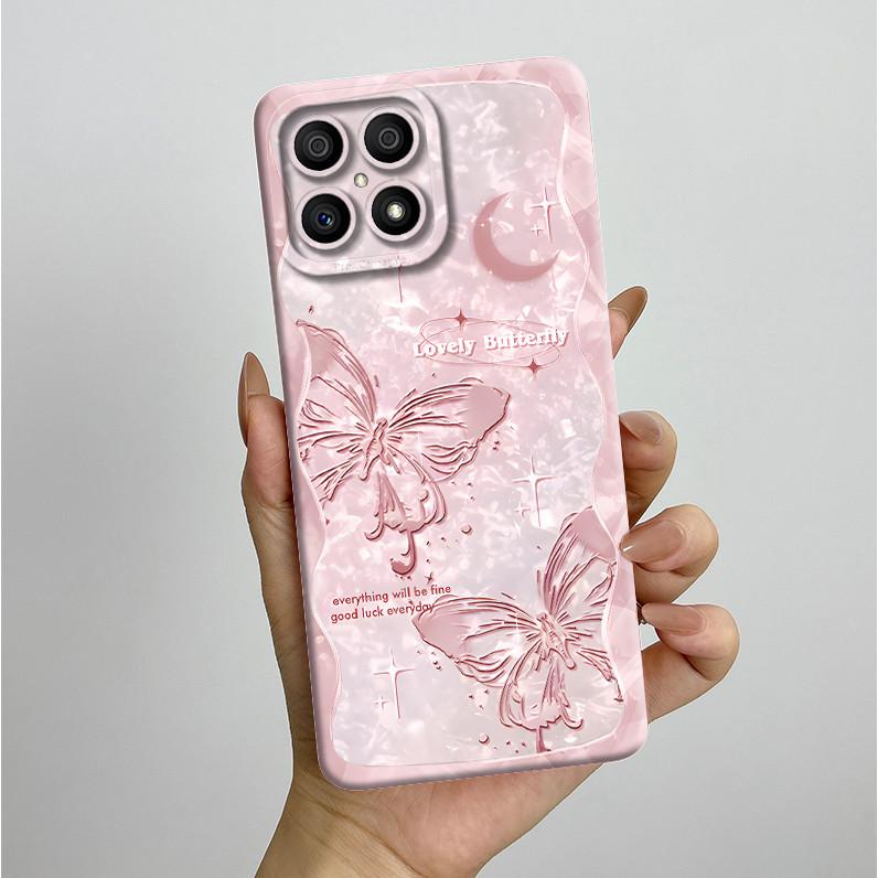 Phone Case For Honor X8 4G Case Aesthetic Luxury Protective Full Coque HonorX8 Soft Silicone Funda For Honor X 8 X8 Back Cover