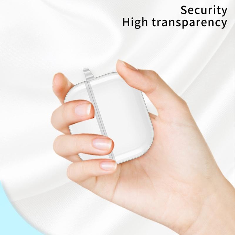 For  LP40 Pro Earphone Transparent Cover Protective for Shell Shockproof Waterproof Frame Sleeve Wear Resist Housi