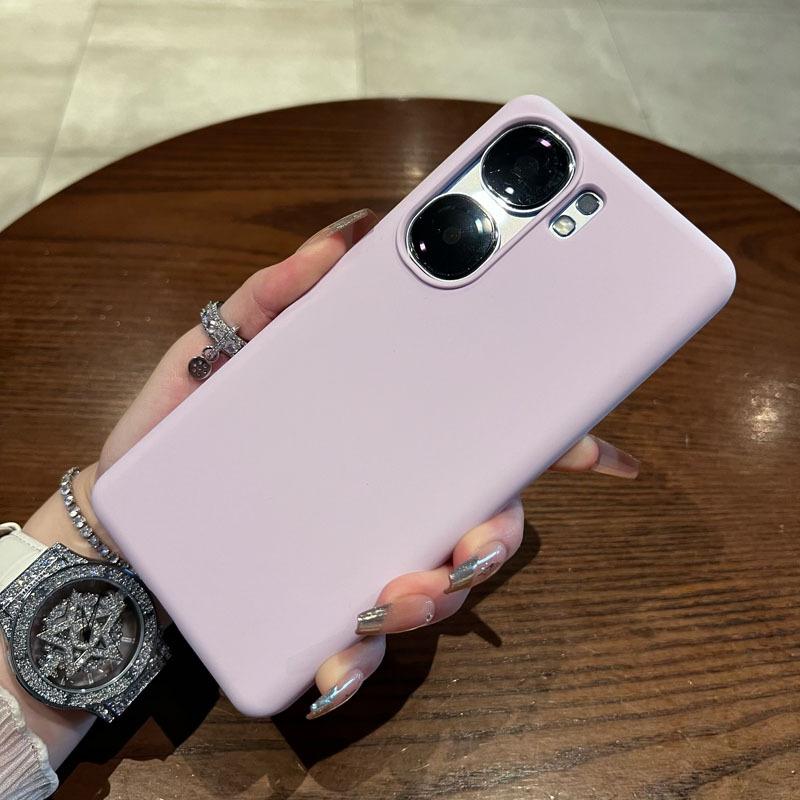 Applicable To Iqooneo1pro Mobile Phone Case, Liquid Silicone vivoS11 Simple Solid Color Anti-drop Protective Case, Advanced Sense
