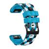 22 26mm Quick Fit Watchbands For Garmin Fenix 6 6X Pro 7 7X 5X 5 Plus 3HR Silicone Easyfit Wrist Band Football Pattern Strap