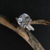 Серебряное кольцо с фианитами, вес изделия 8,93 гр (2192909)