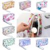 Storage Organizer Pvc Transparent Wash Bags Fruit Printed Cosmetic Pouch Large Travel Cosmetics Storage Makeup Accessory