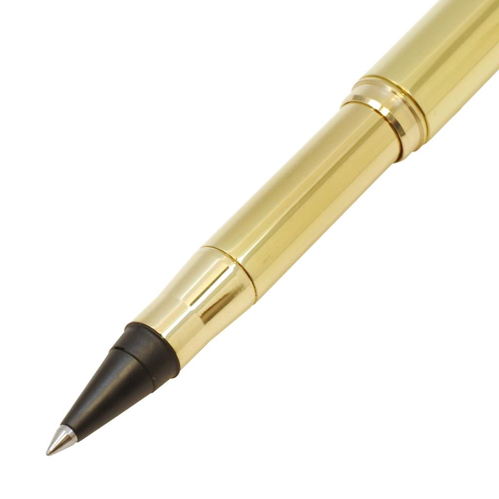 DESIGNPHIL Travelers Company Brass Rollerball Pen, Solid Brass, 36727006