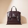 2025 Echtes Leder Vielseitige Damenmode Rucksack Handtasche