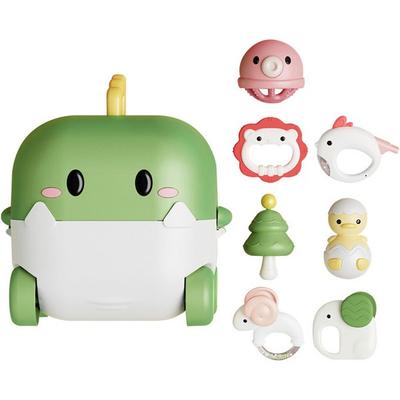 Keyjus Keylong Rassel-Beißring-Set mit 7 koreanischen Kinderspielzeugen