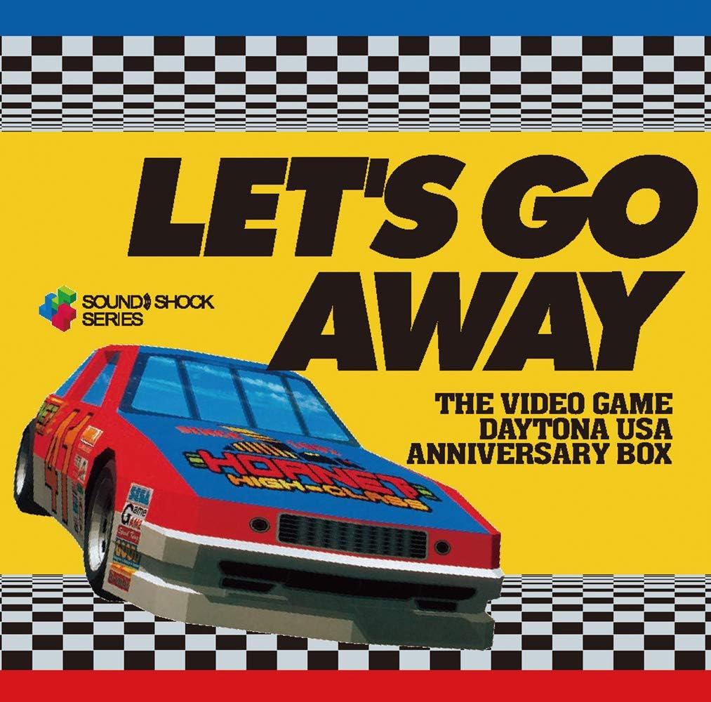 Let s Go Away The Video Game Music CD Set Daytona USA Anniversary Box SEGA
