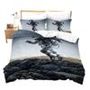 Astronaut Duvet Cover Set Galaxy Outer Space Bedding Set 3D Boys Cosmonaut Spaceman Comforter Cover Universe Planet Quilt Cover