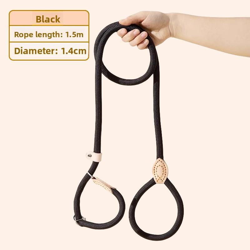 Dog Leash, Explosion-proof P Chain, Dog Walking Leash, Anti-breaking Dog Chain, Medium and Large Dog Explosion-proof P Leash